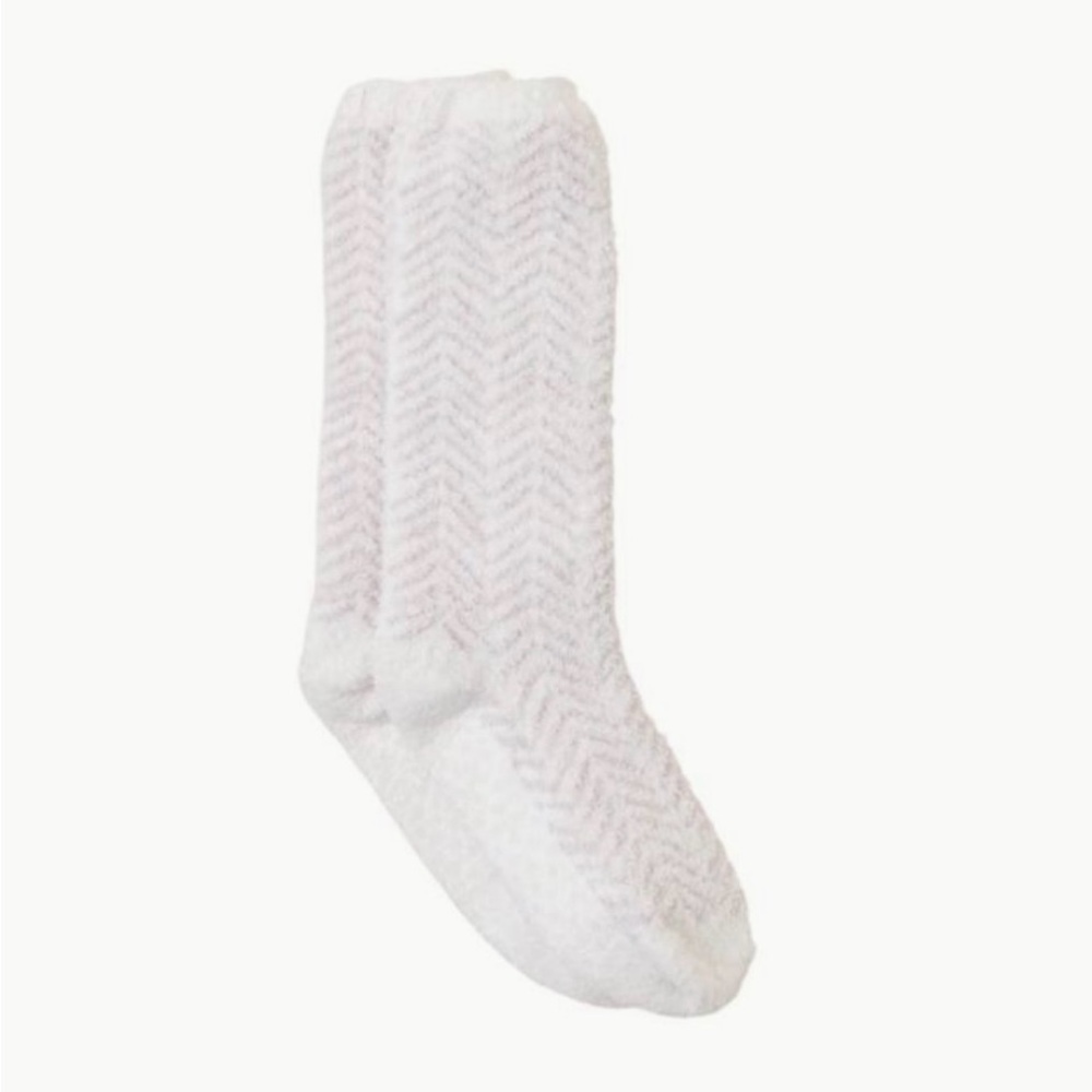 Cozychic Socks, Herringbone Cream